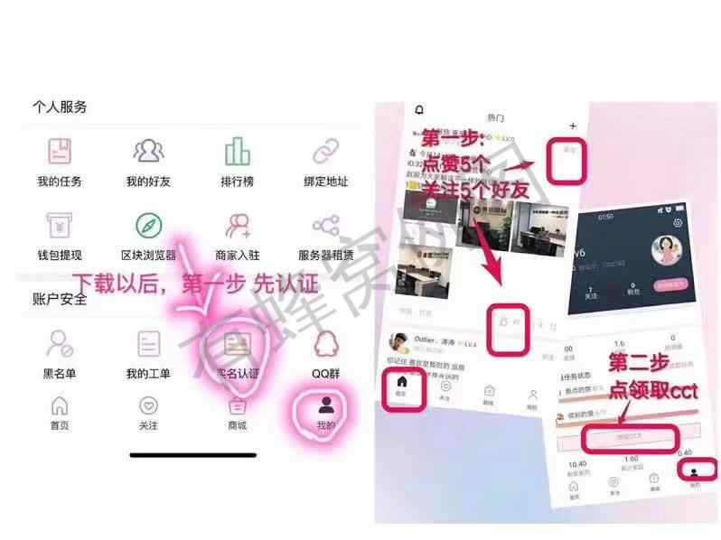 零撸200,认证免费 月... 步骤图1