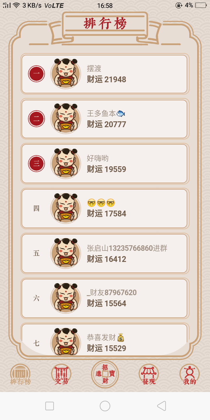 预定的注册任务 验收样图1