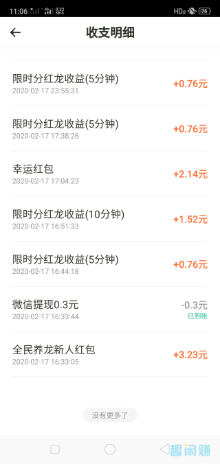 副业汇的自由任务 验收样图1