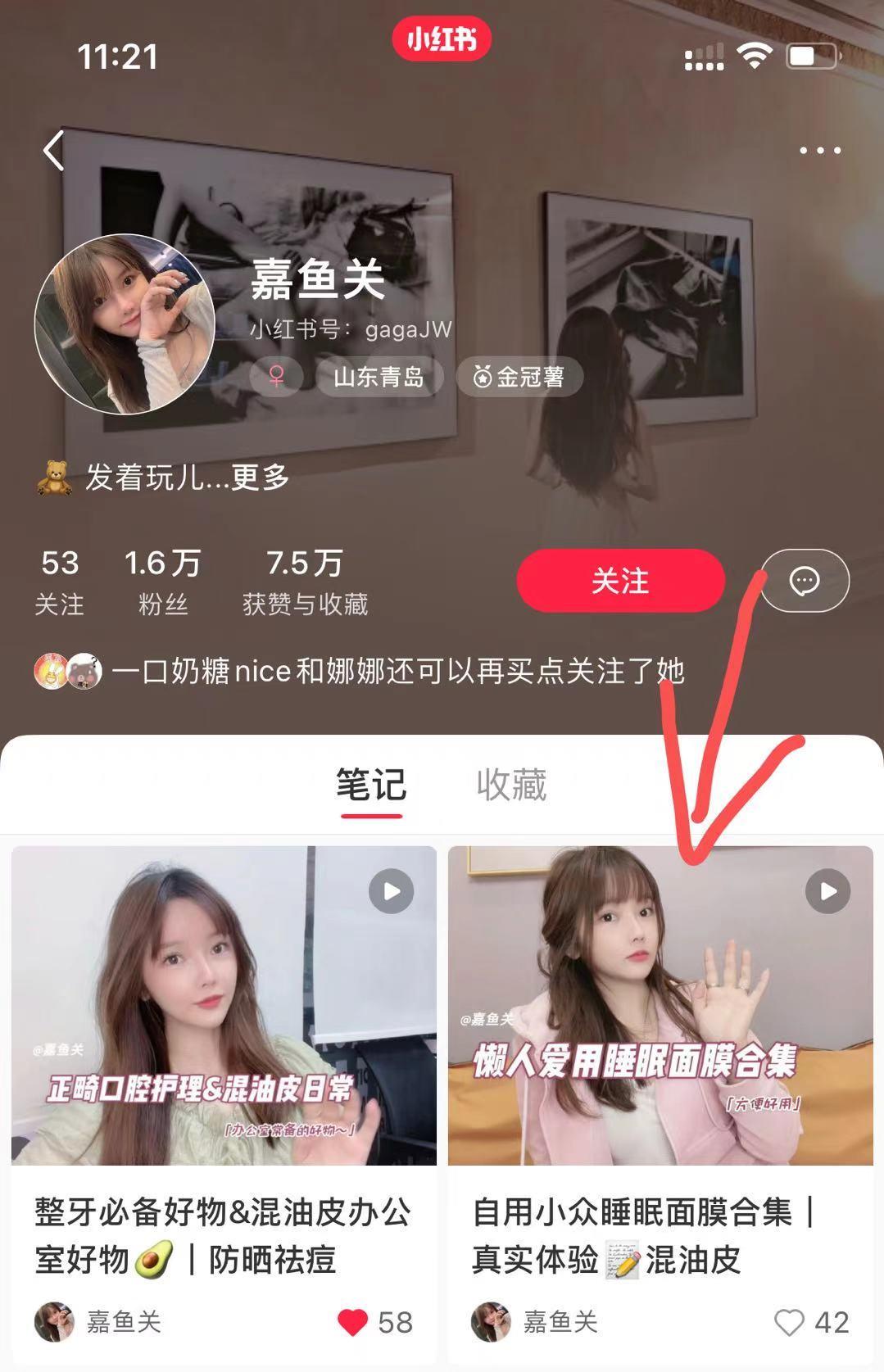 搜索 点赞/收藏 小红书 Elephant的任务 步骤图1