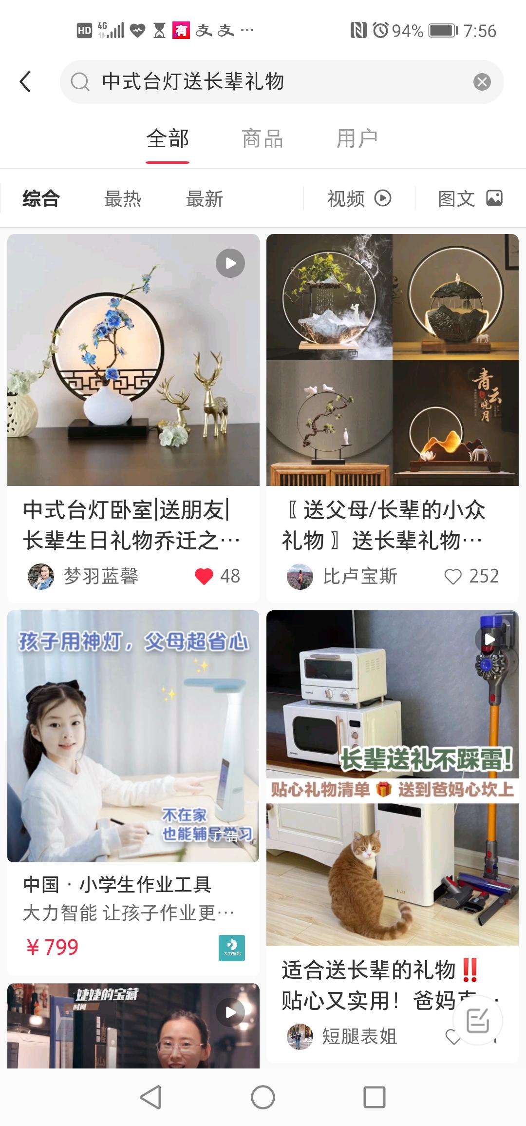 搜索 点赞/收藏 小红书 啊秋@啾嚟的任务 验收样图1