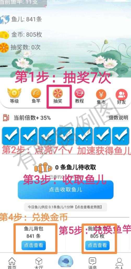 鱼塘零撸可致富 步骤图2