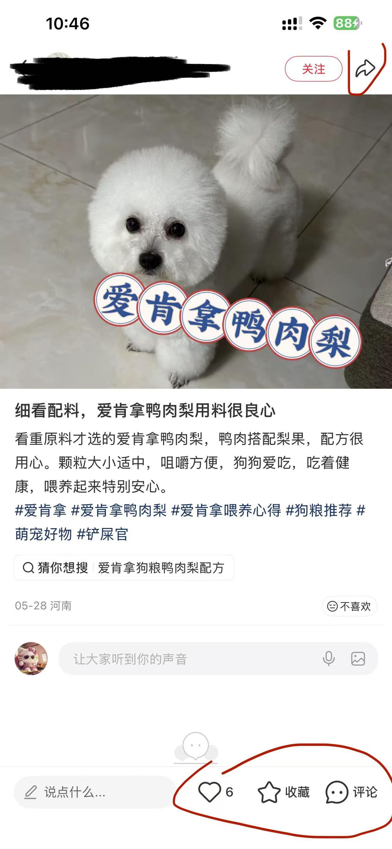 小红书 微信 搜索 点击 点赞 收藏 评论 朋友圈 爱肯拿---6.18----2 验收样图2