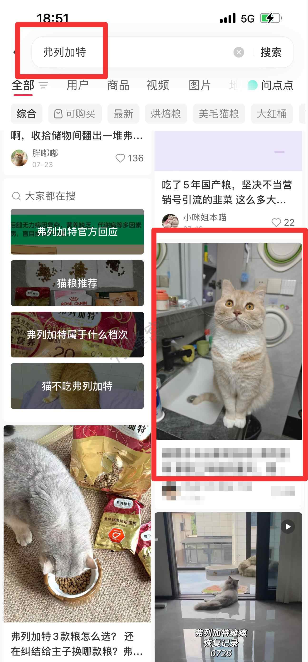 小红书 搜索 弗 弗列加特10 步骤图1