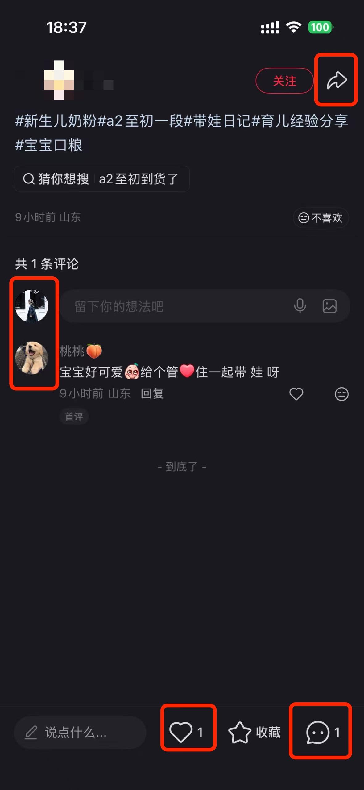 小红书 搜索 a2金 a2一段2 步骤图3