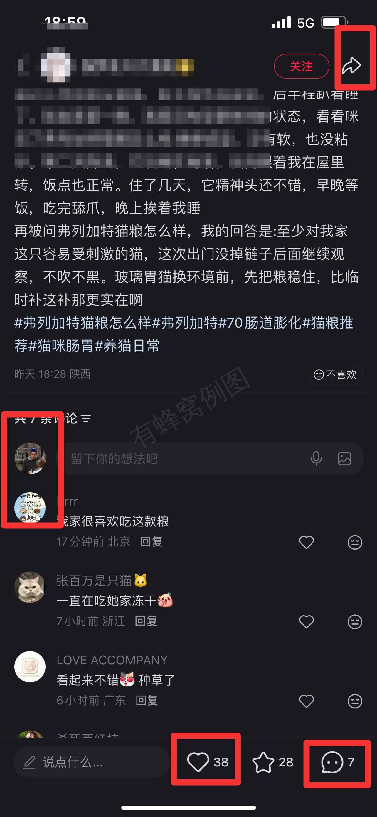 小红书 搜索 弗 弗列加特猫粮怎么样13 步骤图3